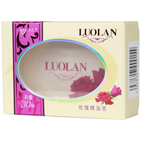 Roland/罗兰 长久留香 精油皂 128g*4 玫瑰