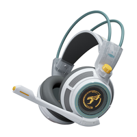 SOMiC 硕美科 G941游戏耳机头戴式电脑USB7.1声道耳麦电竞吃鸡听声辨位 星白