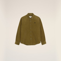 AMI PARIS 男士灯芯绒衬衫 HSH797.CO0089-3