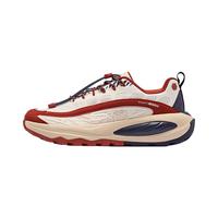 鸿星尔克（ERKE）男子休闲鞋秋冬户外男鞋复古老爹鞋运动鞋耐磨缓震徒步鞋|天骄3 微晶白/战地女神 43