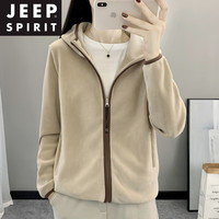 JEEP SPIRIT 高密摇粒绒女款抓绒衣