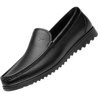 RED DRAGONFLY 红蜻蜓 男士低帮休闲皮鞋 WTA214151 黑色 40