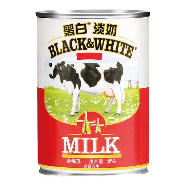 黑白 淡奶 400g