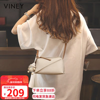 VINEY 女士牛皮单肩包 洋气腋下斜挎包 生日新年礼物