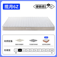 梦神政府补贴天然椰棕垫棕垫宿舍榻榻米床垫子薄垫1.2米 揽月 白噪音-揽月 6Z 1500mm*2000mm