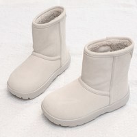 真皮雪地靴女2025冬季厚底保暖女鞋防滑加绒加厚棉鞋大码短靴 41