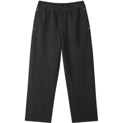 gxgjeans 【限时五折】 美式铆钉设计简约宽松休闲长裤 黑灰