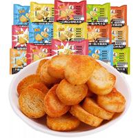 【蜜蜂零食节】米多奇烤馍丁40包原味烧烤奶香味散称零食早餐饼干