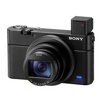 SONY索尼DSC-RX100M7数码相机黑卡RX100 M7抖音快手视频直播无线传输高画质旗舰相机 RX100M7云台稳定器套装