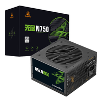 鑫谷 白牌效能认证 电脑电源 黑色线  750W