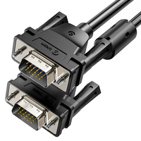 Biaze 毕亚兹 XL15 VGA 视频线缆 20m 黑色