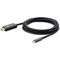优籁特ULT-unite 4041-80169 Type-C转HDMI2.1 视频线缆 2m 黑色