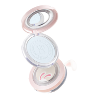 美诺（MENOW）粉饼散粉蜜粉饼定妆持久控油防水防汗遮瑕兔年 E05冰肌蓝