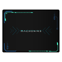 MACHENIKE 机械师 鼠标垫 笔记本电脑鼠标垫 办公游戏电竞桌垫 顺滑锁边玻璃垫 320