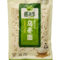 圃美多【部分79元任选3件】意大利面乌冬面速食炸酱面饺子披萨馅饼泡菜 筋道爽滑乌冬面210g*3袋