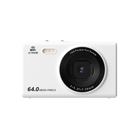  YZZCAM 4K高清 微单相机+64G内存卡  单机身 白色