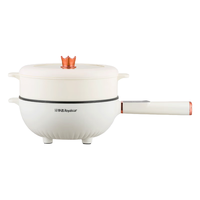 Royalstar荣事达电炒锅不粘锅一体插电多功能铁锅家用电热锅多功能电火锅宿舍锅电蒸锅炒菜炖煮 3.5L电炒锅【机械款】