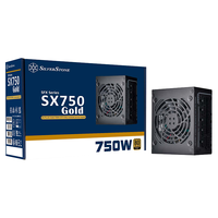  银昕 SilverStone SFX系列 SX750-G 金牌（90%）全模组SFX电源 750W