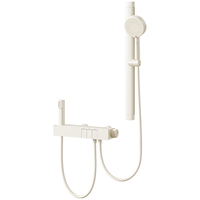 箭牌净界简易花洒全套钢琴奶白按键大置物淋浴花洒套装增压花洒喷头