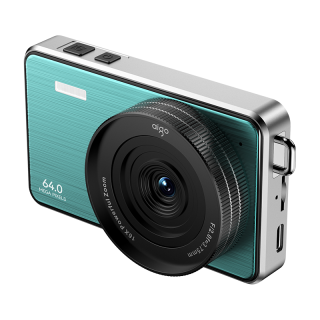 爱国者 可触屏 数码照相机  单机身 绿色