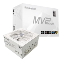 Huntkey 航嘉 MVP P850 白金牌(92%)全模组ATX电源 850W 白色