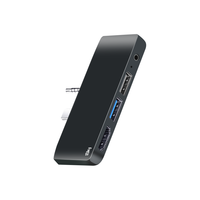  iSky/艾丝凯 4K高清 Type-C拓展坞 HDMI4K高清HUB分线器 3.5mm音频电脑转换器