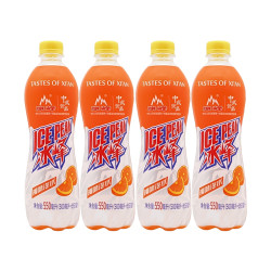 冰峰 瓶装橙味汽水 550ml*4