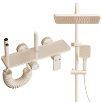 荣事达淋浴花洒卫浴室花洒喷头全套增压淋浴器家用花洒8815奶白