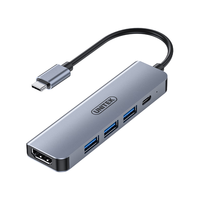 优越者 雷电3/4通用 Type-C扩展坞 HDMI转接头 USB3.0分线器 PD快充