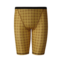 arena 阿瑞娜50周年特别款泳裤男竞技五分及膝男士休闲泳装