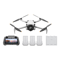 大疆 DJI Mini 4 Pro 长续航畅飞套装(带屏遥控器版)全能迷你航拍机 入门级+随心换2年版+128G内存卡 长续航畅飞套装(带屏遥控器三电)