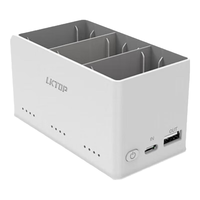 LKTOPmini4/3pro充电器管家长续航电池 37w充电管家适用大僵mini4pro无人机配件 Mini3/4系列双向电池管家（依次充电）