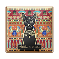 ZEESEA 滋色 清透丝盈粉饼 雾面柔光妆效 #AH02亮肤色 安德森猫联名款 8g