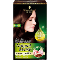 Schwarzkopf 施华蔻 怡然精油染发霜 #468琥珀深棕 1盒