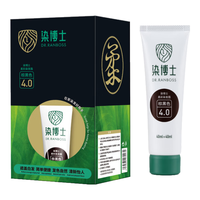 染博士 亲肤植物 染发膏 棕黑(黑茶)色 1盒共4支