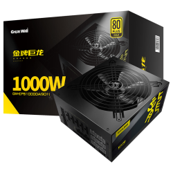 长城 巨龙系列 GW-EPS1000DA 金牌模组 电脑电源  1000W
