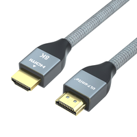 优籁特ULT-unite 4011-12201/3M HDMI 2.1 视频线缆 3m 深灰色