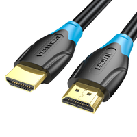 VENTION 威迅 AACBG HDMI2.0 视频线缆 1.5m 黑色