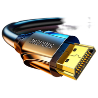 SAMZHE 山泽 HG-10 HDMI2.1 视频线缆 1m
