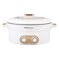 Royalstar 荣事达 一体电煮锅宿舍多功能锅多用途电热锅 7L鸳鸯方锅