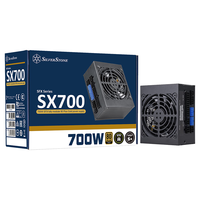 银昕 SilverStone SFX系列 SX700-G 金牌（90%）全模组SFX电源 700W