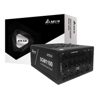 DELTA 台达 白金单路12V全模全电压原生ATX3.0/PCIE5.0白金额定1100W黑