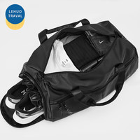 乐活旅行 旅行包男士健身大容量手提干湿分离运动男出差短途背包斜挎行李袋