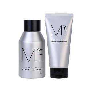  MdoC/蒙度士 去黑头+抗皱淡纹 男士洗面奶  150g+150ml
