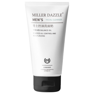  MILLER DAZZLE/米叻 氨基酸洁面 男士控油洗面奶  100ml