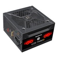 美商美商艾湃电竞 Apexgaming GTI750M 金牌(90%)ATX3.1 全模组电脑电源 750W 黑色