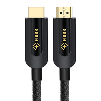 FIBBR 菲伯尔 F-H3M-Real HDMI2.1 视频线缆 3m 黑色