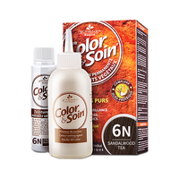 3 chenes/三橡树 草本植物 染发剂 6N檀木茶 135ml