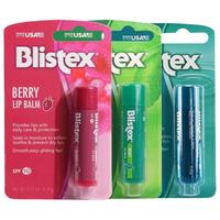 Blistex/百蕾适 去死皮 润唇膏 清凉薄荷味 4.25g