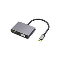  iSky/艾丝凯 多设备兼容 Type-C转HDMI/VGA转换器